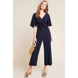 Anthropologie Harlyn Turner Twist Culotte Jumpsuit | Size M